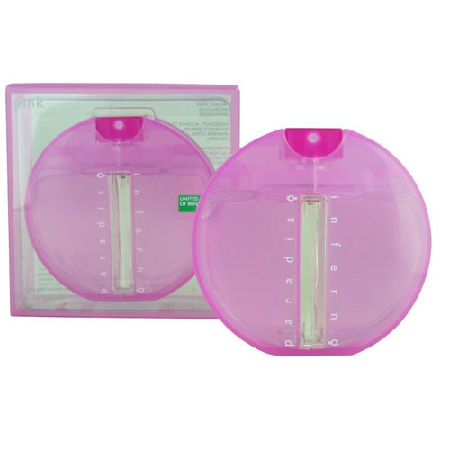 BENETTON PARADISO INFERNO PINK WOMEN  3.4 OZ EDT SP / 715387810011