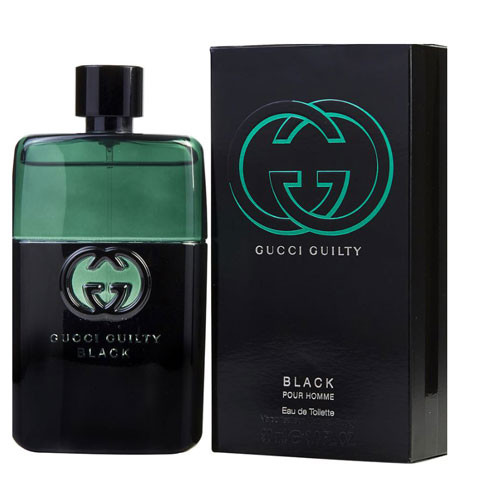 GUCCI GUILTY BLACK MEN 1.7 OZ. EDT SP / 737052626345