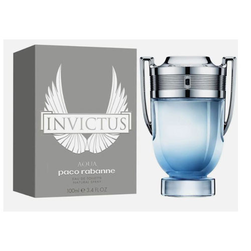 PACO RABANNE INVICTUS AQUA MEN 3.4 OZ EDT SP / 3349668536504