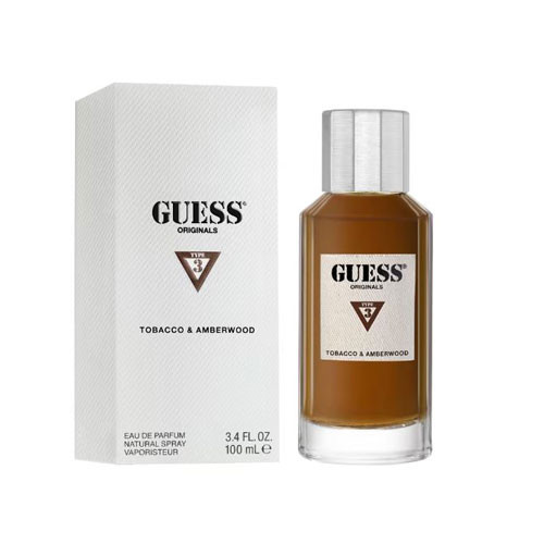 GUESS ORIGINALS TYPE 3 TABACCO & AMBERWOOD MEN 3.4 OZ EDP SP / 85715323217