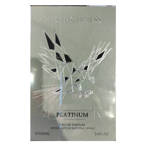EMPER HIS HIGHNESS PLATINUM MEN 3.4 OZ EDP SP / 6294021906531