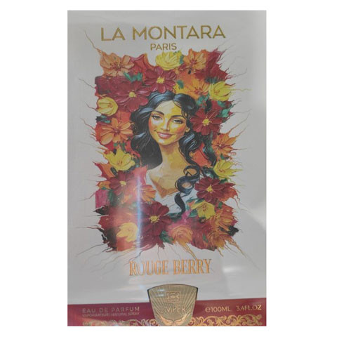 EMPER LA MONTARA PARIS ROUGE BERRY WOMEN 3.4 OZ EDP SP / 6294021906609