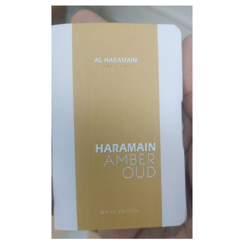 VIAL ALHARAMAIN AMBER OUD EDP  0.068 OZ / 1161