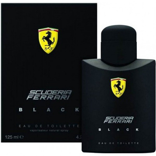 FERRARI SCUDERIA BLACK MEN 4.2 OZ. EDT SP / 8002135111974