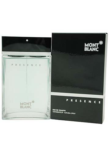 MONT BLANC PRESENCE MEN 2.5 OZ. EDT SPRAY / 3386460028325