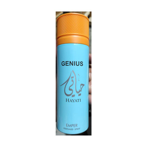 DEODORANT SPRAY EMPER GENIUS HAYATI UNISEX  6.6 OZ  / 6294021904421