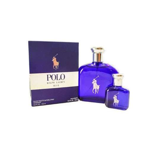 SET RALPH LAUREN POLO BLUE MEN 2 PCS 4.2 OZ. EDT / 15 ML / 3660732058129