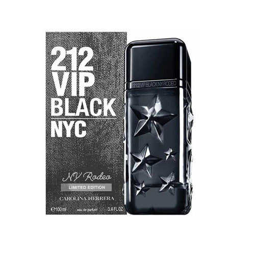 CAROLINA HERRERA 212 VIP BLACK NY RODEO MEN 3.0 OZ EDP SP / 8411061111604