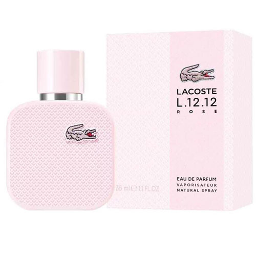 LACOSTE L.12.12 ROSE WOMEN 3.4 OZ EDP SP / 3386460149211