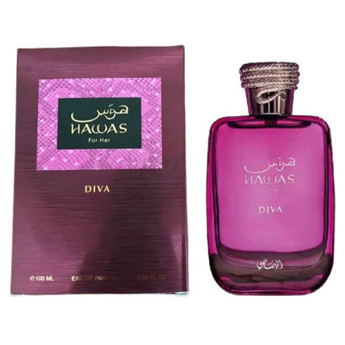 RASASI HAWAS DIVA WOMEN 3.4 OZ EDP SP / 614514331088