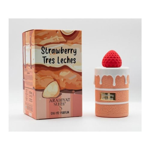 ARABIYAT SUGAR  STRAWBERRY TRES LECHES WOMEN 3.4 OZ EDP SP / 6290361916971