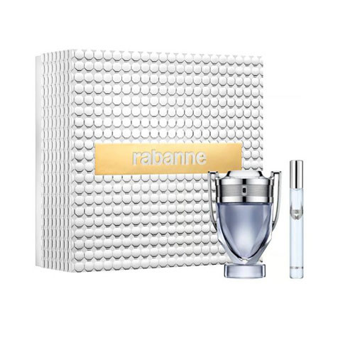 SET PACO RABANNE INVICTUS MEN ( 2 PC )3.4 OZ EDT SP  / 0.33 OZ EDT SP / 3349668643127