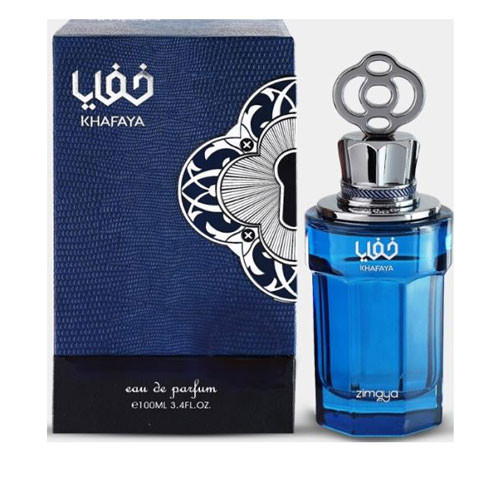 ZIMAYA PRECIOUS COLLECTION "KHAFAYA BLUE" UNISEX  3.4 OZ EDP SP / 6290171074151
