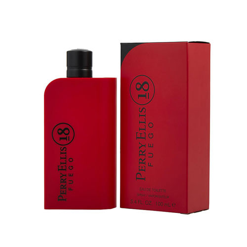 PERRY ELLIS 18 FUEGO MEN 3.4 OZ. EDT SP / 844061011885