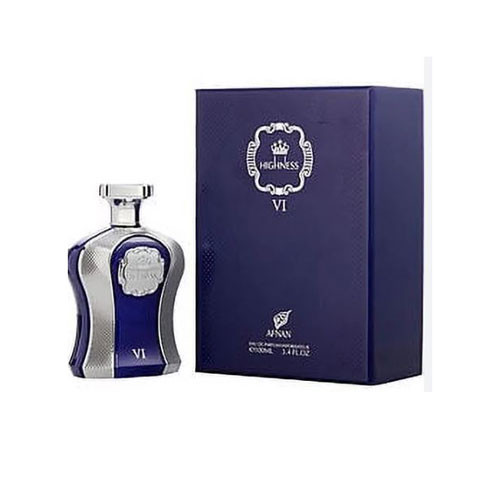 AFNAN VI HIS HIGHNESS BLUE MEN  3.4 OZ EDP SP / 6290171070153