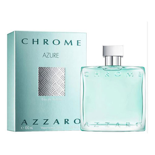 AZZARO CHROME AZURE MEN 3.4 OZ EDT SP / 3614274098440
