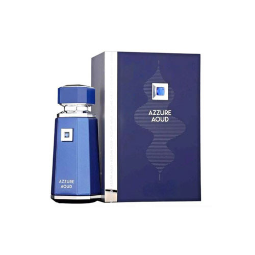 FRAGRANCE WORLD AZZURE AOUD MEN 3.4 OZ EDP SP / 6290360375687