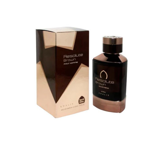KHALIS RESOLUTE BROWN 3.4 OZ EDP SP / 6139132870169