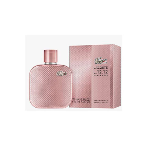 LACOSTE SILVER ROSE  WOMEN 3.4 OZ EDP SP / 3386460165921
