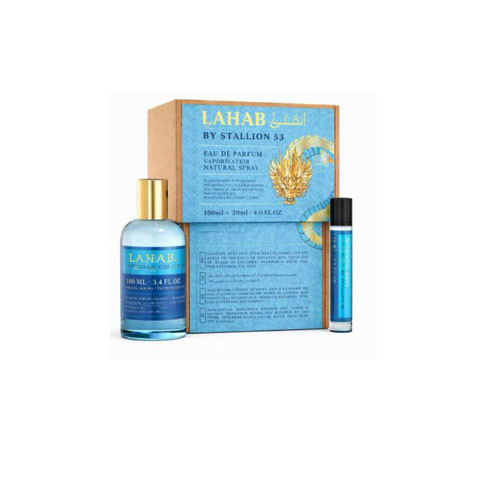 SET EMPER  LAHAB BY STALLION 53 UNISEX 3.4 OZ EDP SP /0.68 OZ EDP SP / 6294021908948