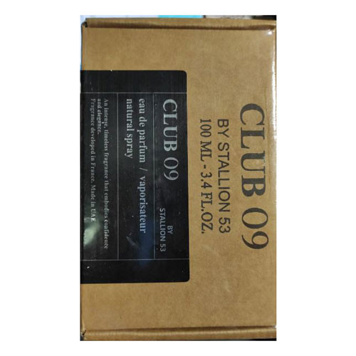 EMPER CLUB 09 BY STALLION 53 MEN 3.4 OZ EDP SP / 6294021908498