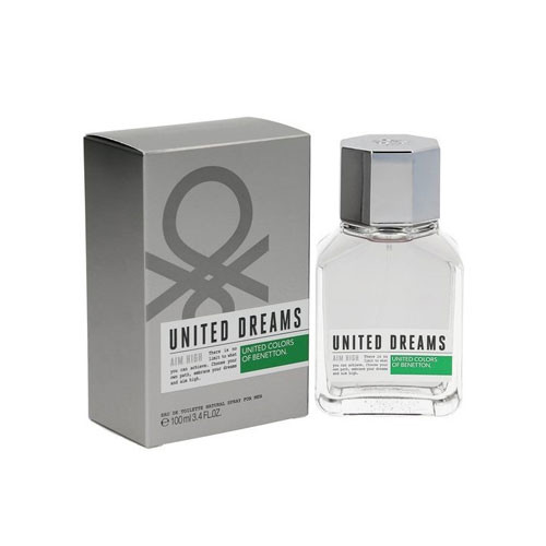 BENETTON UNITED AIM HIGH MEN 3.4 OZ. EDT / 8433982002243