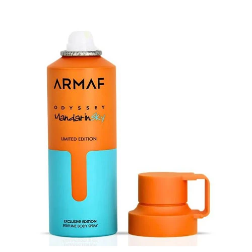 BODY SPRAY ARMAF ODYSSEY MANDARIN SKY LIMITED EDITION MEN 6.8 OZ / 6294015190663