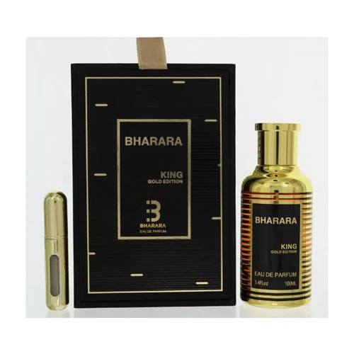 BHARARA KING GOLD EDITION MEN  EAU DE PARFUM 3.4 OZ  / 850050062493