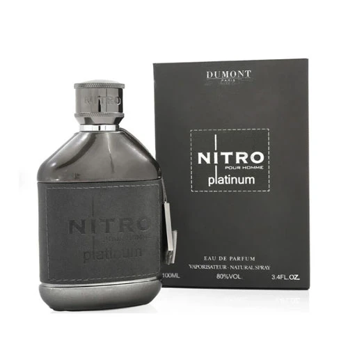 DUMONT NITRO PLATINUM MEN 3.4 OZ EDP SP / 3760060762870