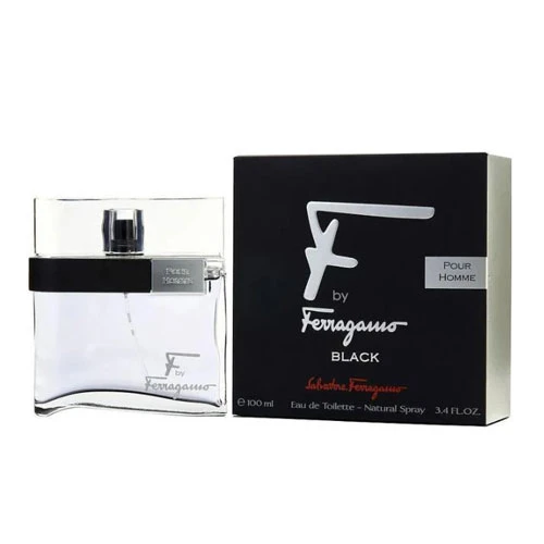 SALVATORE FERRAGAMO-F-BLACK MEN 3.4 OZ  EDP SP / 8056860211812