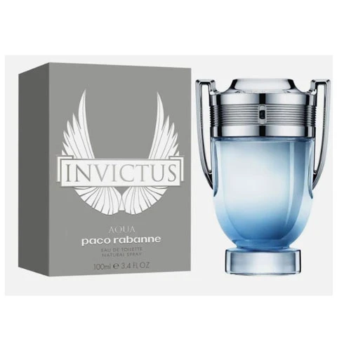 PACO RABANNE INVICTUS AQUA MEN 3.4 OZ EDT SP / 3349668536504
