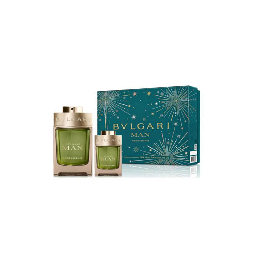 SET BVLGARI MAN WOOD ESSENCE ( 2 PC ) 3.4 OZ EDP SP / 0.50 OZ EDP SP / 783320421129