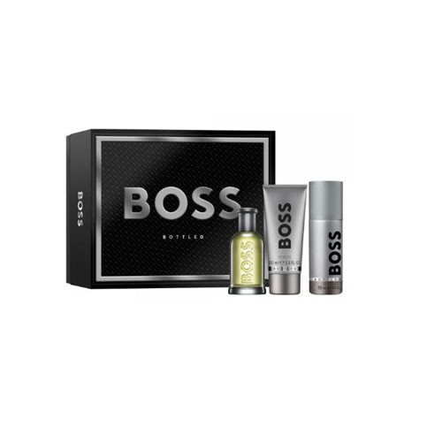 SET HUGO BOSS #6 MEN  ( 3 PC ) 3.4 OZ EDT SP /5.0 OZ DEO SP/3.4 OZ SHOWER GEL / 3616305439444