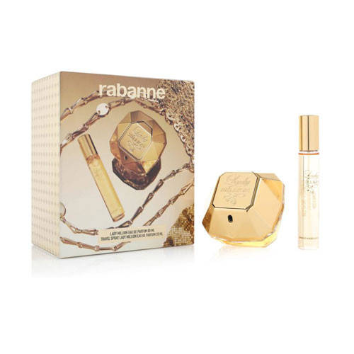SET PACO RABANNE 1-MILLION WOMEN ( 2 PC ) 2.7 OZ EDP SP/ 0.74 OZ EDP SP  / 3349668628728