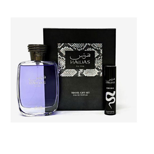 SET RASASI HAWAS MEN (2 PC) 3.38 OZ EDP SP /0.27 OZ EDP SP / 614514555347