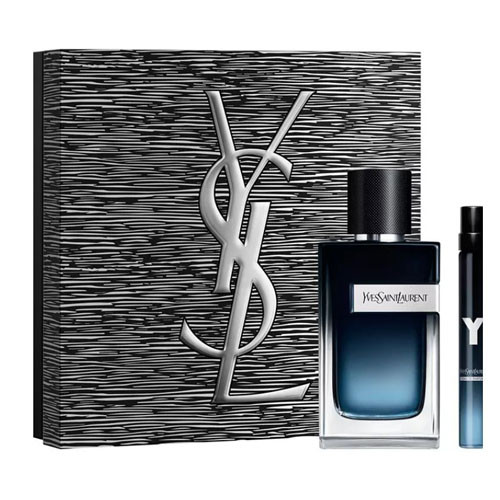SET YVES SAINT LAURENT Y MEN (2 PC ) 3.4 OZ EDP SP /0.34 OZ EDP SP / 3660732643240