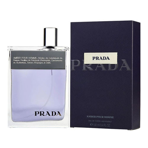 PRADA AMBER MEN 3.4 OZ EDT SP / 3614273478298