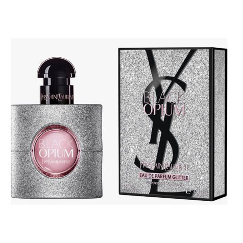 YVES SAINT LAURENT OPIUM BLACK GLITTER WOMEN 3.0 OZ EDP SP / 3614274185294
