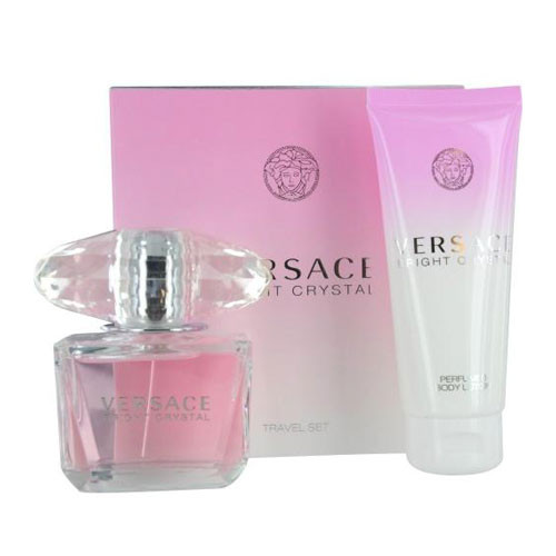 SET VERSACE BRIGHT CRYSTAL WOMEN (2 PC SET) 3.0 OZ. EDT + 3.4 B/L / 8011003800643