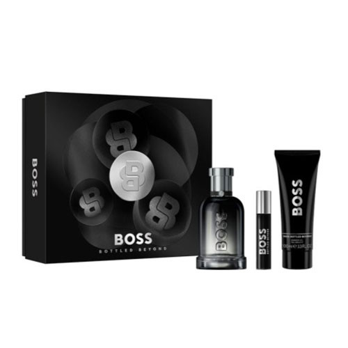 SET HUGO BOSS # 6 BEYOND MEN ( 3 PC ) 3.4 OZ  EDP SP / 3.4 OZ SG  /0.34 OZ EDP SP / 3616305276315