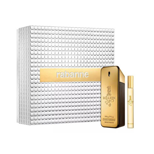 SET PACO RABANNE ONE MILLION MEN ( 2 PC )  3.4 OZ EDT SP / 0.68 OZ EDT SP / 3349668628650