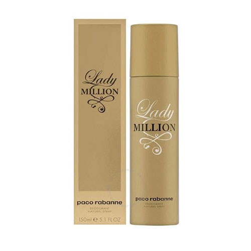 BODY SPRAY PACO RABANNE ONE MILLION WOMEN 5.0 OZ / 3349668589999