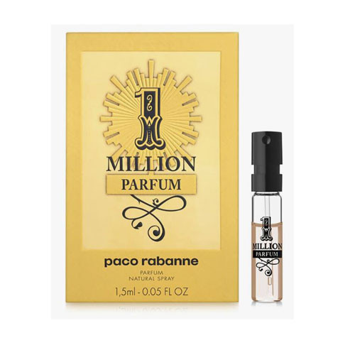 VIAL PACO RABANNE ONE MILLION MEN  PARFUM 0.05 OZ / 3349668582037