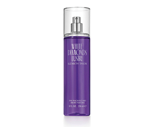 BODY MIST WOMEN ELIZABETH TAYLOR WHITE DIAMONDS LUSTRE 8.0 OZ. / 719346636957