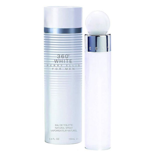 PERRY ELLIS 360 WHITE MEN 3.4 OZ EDT SP-NEW UPC / 844061018013