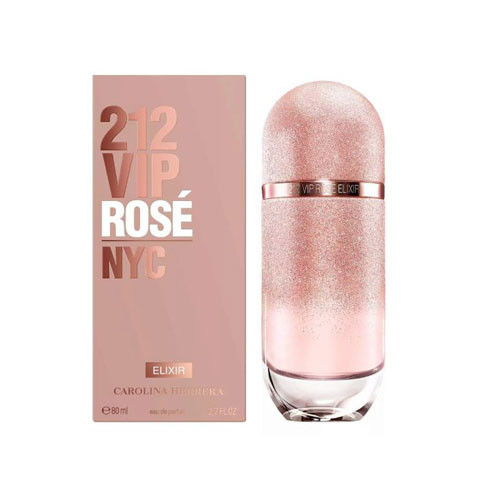 CAROLINA HERRERA 212 VIP ROSE ELIXIR WOMEN  2.7 OZ EDP SP / 8411061083482