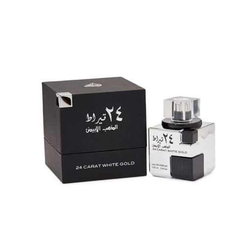 LATTAFA 24 CARAT WHITE GOLD 3.4 EDP SP / 6291106064001