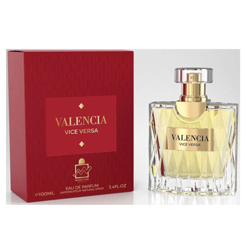 MILESTONE VALENCIA VICEVERSA WOMEN 3.4 OZ EDP SP / 6291108524244
