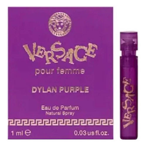 VIAL VERSACE DYLAN PURPLE WOMEN 0.03 OZ EDP SP  / 8011003876341