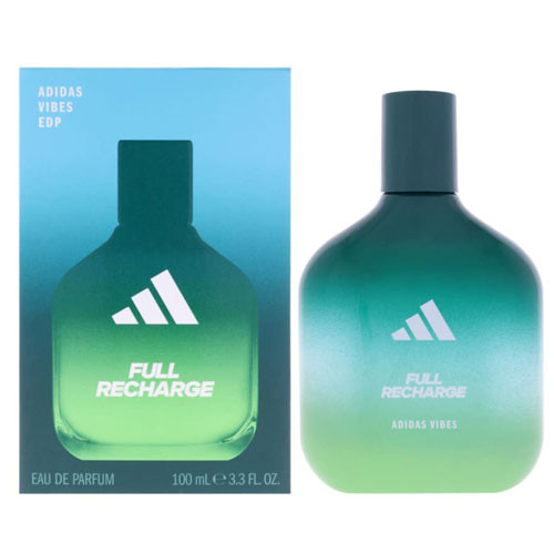 ADIDAS VIBES FULL RECHARGE UNISEX 3.3 OZ EDP SP / 3616305447050